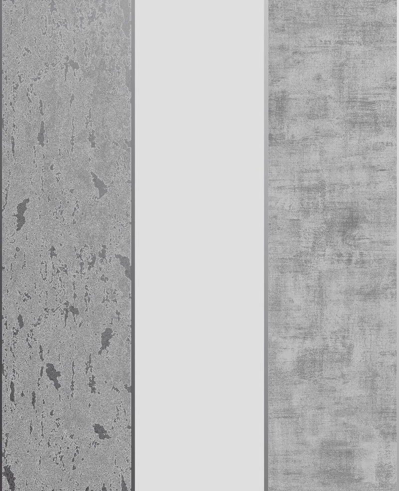 Superfresco Milan Stripe Silver wallpaper 52cm x 10m roll (British brand)
