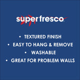 Superfresco Milan Stripe Silver wallpaper 52cm x 10m roll (British brand)