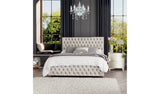 Argos LLB Seren Velvet Double Ottoman Bedframe - Pearl- Buy online at McGrocer