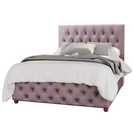 LLB Double Ottoman Bedframe in Blush, UK version