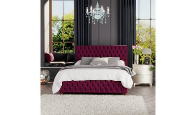 Argos LLB Seren Fløyel Kingsize Ottoman Sengeramme - Bær- Kjøp online hos McGrocer