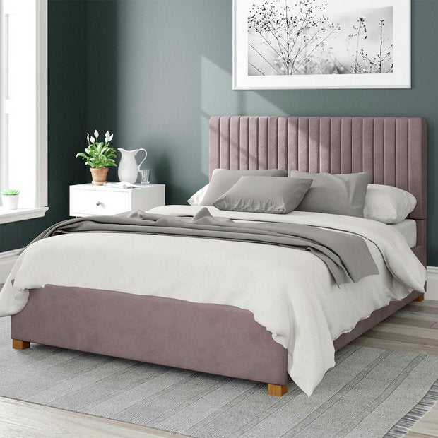 Aspire Ottoman Bedframe Blush Kingsize - British product