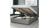 Aspire grey ottoman bedframe - British product