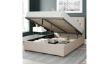 Aspire Ottoman Bedframe in Natural Kingsize - British product
