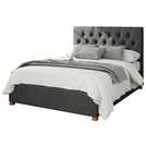 Aspire Double Ottoman Bedframe Charcoal - British product