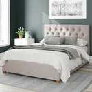 Aspire Kingsize Ottoman Bedframe in Off White - British product