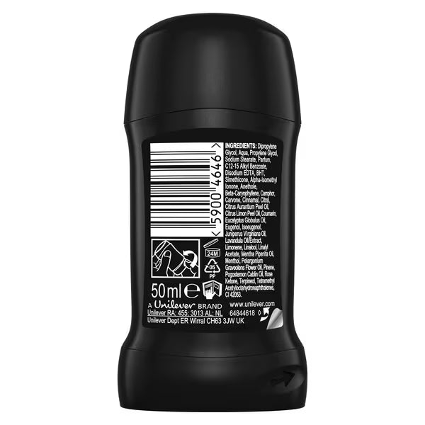 Lynx Fine Fragrance Blue Lavender deodorant stick 50ml, UK version