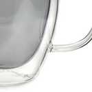 Habitat grey double walled coffee cups set of 2 270ml, UK version