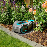 Gardena Sileno Minimo robotic lawn mower 250m², imported from the UK