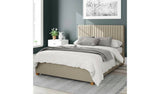 Argos Aspire Grant Linen Kingsize Ottoman Storage Bedframe in Natural- Buy online at McGrocer