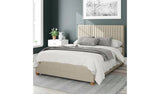Argos Aspire Grant Weave Double Ottoman Bedframe in Cream- Buy online at McGrocer