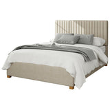Aspire Kingsize Ottoman Bedframe in Cream - British product