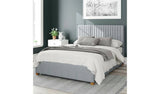 Argos Aspire Grant Weave Kingsize Ottoman Bedframe in Sky Blue- Buy online at McGrocer