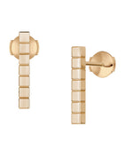 Chopard Ice Cube rose gold earrings 18kt (British brand)