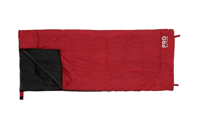 Pro Action 200GSM envelope sleeping bag L180, imported from the UK