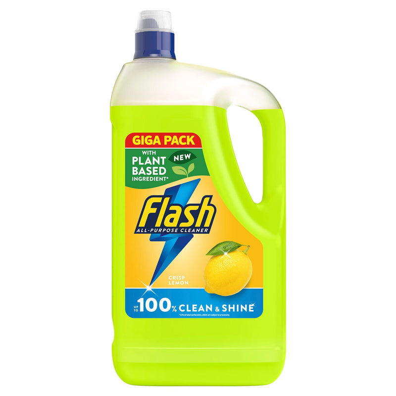 Flash Lemon All Purpose Liquid Cleaner 5L - British product