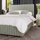LLB Ottoman storage bedframe in Duck Egg, Small Double size, UK version