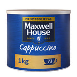 Maxwell House cappuccino mix 1kg, imported from the UK