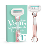Holland & Barrett Venus Deluxe Smooth Sensitive RoseGold Women's Razor - 1 Blade- Buy online at McGrocer