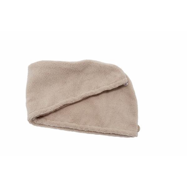 Danielle Creations grey coconut oil hair turban, UK version