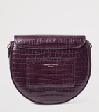 Aspinal of London croc-embossed Portobello cross-body bag, imported from the UK