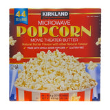 Kirkland Signature microwave popcorn 44 x 93g, UK version