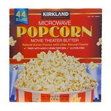 Kirkland Signature microwave popcorn 44 x 93g, UK version