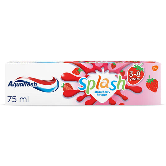 Aquafresh Kids Splash Toothpaste 3-8 years Dental ASDA   