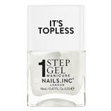 Superdrug Nails.INC It's Topless Sydney White Shimmer 1-Step Gel Nail Polish 14ml- Buy online at McGrocer