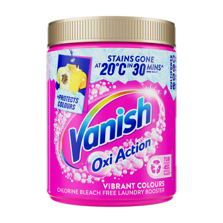 Vanish Oxi Action Laundry Booster Powder General Household ASDA