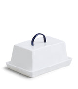 Harrods Feldspar Fine Bone China Cobalt Butter Dish- Buy online at McGrocer