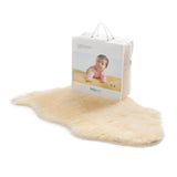 Bowron lambskin short wool baby rug 80x55 cm - British product