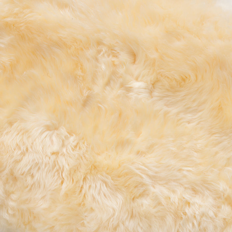 Bowron lambskin baby rug neutral 80x55cm - British product