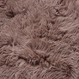 Bowron double sided sheepskin cushion Paco brown 35x35cm, UK version