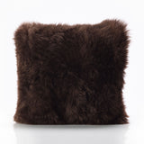 Costco UK Bowron Single Sided Sheepskin Cushion, Brown, 35 x 35 cm- Buy online at McGrocer