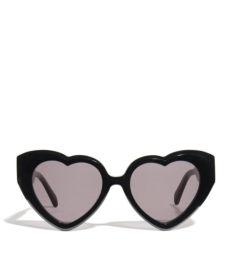 Maje heart-shaped sunglasses violet tinted lenses (British brand)