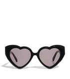 Maje heart-shaped sunglasses violet tinted lenses (British brand)