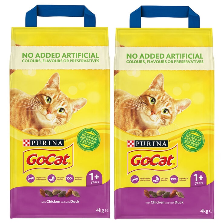 Go Cat Chicken Duck 2 x 4kg