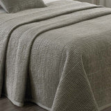 Paoletti Brooklands silver quilted king bedspread 240x250 cm (British brand)