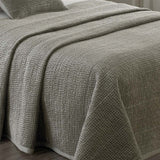 Paoletti Brooklands silver quilted king bedspread 240x250 cm (British brand)