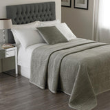 Costco UK Paoletti Brooklands Silver Quilted King Bedspread 240 x 250 cm- Buy online at McGrocer
