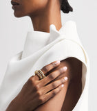 Spinelli Kilcollin Inara yellow gold diamond ring, imported from the UK