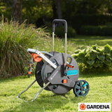 Gardena CleverRoll L hose trolley set 50m - British product