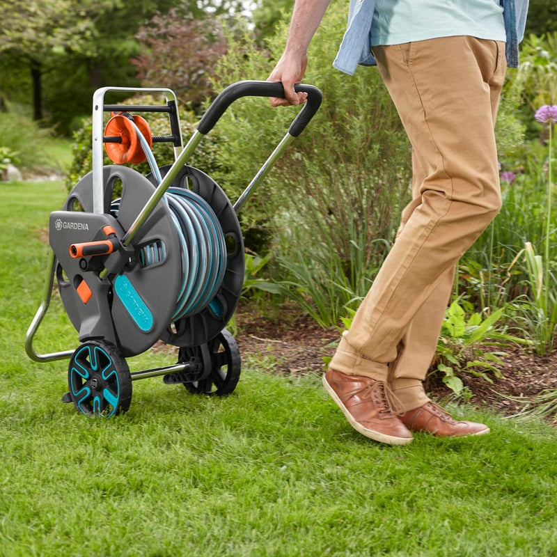 Gardena CleverRoll L hose trolley set 50m - British product