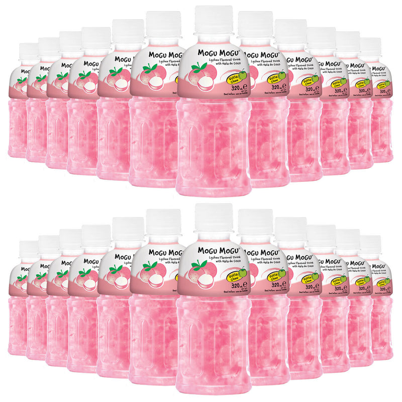 Mogu Mogu Lychee Drink 24 x 320ml, imported from the UK