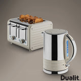 Costco UK Dualit Architect Kettle and Toaster Set in Oyster White- Buy online at McGrocer