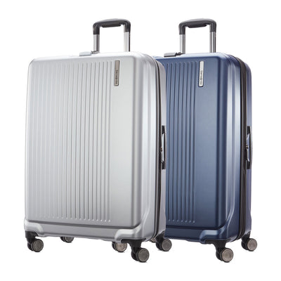 Costco UK Samsonite Amplitude Large Hardside Suitcase in Silver and Navy- Buy online at McGrocer