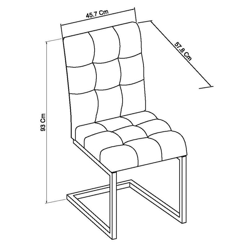 Bentley Designs dining chair mottled black faux leather, imported from the UK