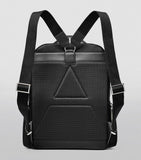 Aspinal London Pebble Leather Reporter Backpack, imported from the UK