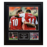 Costco UK Allstarsignings Thierry Henry & Dennis Bergkamp Signed Framed Football Photograph 64.5 x 69.5 cm- Buy online at McGrocer